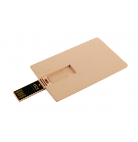 Биоразлагаемая USB флешка доступная оптом с логотипом фирмы